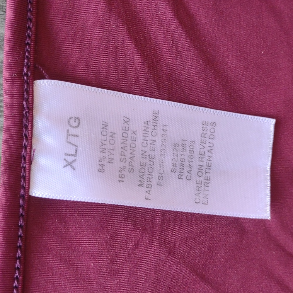 Ladies Raspberry Stretch Camisole - Picture 5 of 7